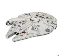 Revell 06566 Build & Play: Star Wars Millennium Falcon - with Authentic Lights & Sounds - 1:164 Scale Unbuilt Pre-Coloured Click-Together Toy - 18 Parts - from 6 Years+