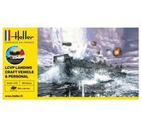 Maquette STARTER KIT LCVP Landungsboot et Figures Multicolore G