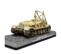 Maquette Statique en Alliage Métallique Au 1/72 pour Véhicule De Sauvetage De Char Bergepanzer Tiger P