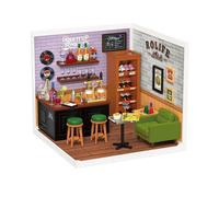 Maquette - ROBOTIME - Cheers - Bar miniature - Couleur marron - À partir de 14 ans