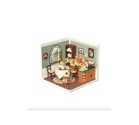 Maquette - ROBOTIME - DW011 - Salon de thé miniature - Bois, Porcelaine, Céramique