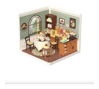 Maquette - ROBOTIME - DW011 - Salon de thé miniature - Bois, Porcelaine, Céramique