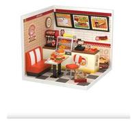 ROBOTIME Maquette Super Creator DIY Yum Yum Burgers - Maison miniature - Rouge