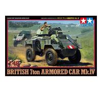 Maquette Tamiya 1:48 British 7ton Armored Car Mk.iv (32587), 95 Mm, Canon 37 Mm,