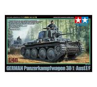 Panzerkampfwagen 38(t) Tamiya 1/48 : Char Léger Précis, Coque Lestée, Rivets Dét