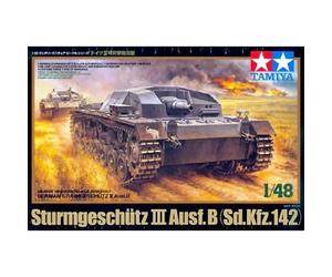 Maquette Tamiya Stug Iii Ausf.b 1/48 : Casemate Précoce Avec Canon 75 Mm, Coque