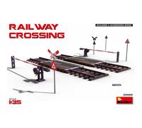 Maquette Train Maquette Diorama Railway Crossing |miniart|35666| 1:35 Maquette C
