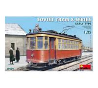 Maquette Train Maquette Soviet Tram X-series. Early Type |miniart|38020| 1:35 Maquette Char Promo