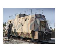 Maquette Train : Wagon Commando : German Kommandowagen Of Bp-42-Hobby Boss