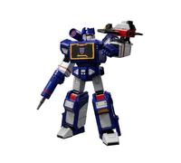 BLOKEES - Transformers Action Edition 03 : Soundwave - Maquette Robot Transformers à Assembler 327 Pièces - 20cm - Figurine Articulée - Model Kit Licence Officielle - 14 Ans +