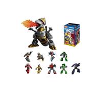 Maquette Transformers - Blokees Galaxy Version 02 SOS (Pack de 9)