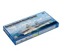 Maquette Trumpeter 1:700 Porte-avions Hms Queen Elizabeth (06751), 400 Mm, Coque