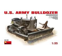 Maquette U.s. Army Bulldozer Miniart 1/35, Engin Génie Ww2, 609 Pièces, Chenille