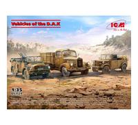 Maquette Vehicles Of The D.a.k |icm|ds3529| 1:35 Maquette Char Promo