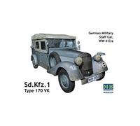 Maquette véhicule d'etat-major allemand : sd.kfz.1 type 170 vk master box G