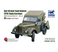 Maquette véhicule : GAZ-69 Anti-Tank Vehicle 2P26 Bronco Models G