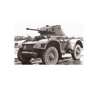 Maquette Véhicule Militaire : Automitrailleuse Daimler Mk.I-Zvezda