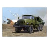 Maquette Véhicule Militaire : Camion Russe 9p138 Grad-1 Sur Zil-131-Trumpeter