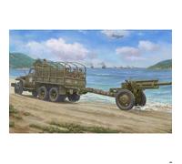 Maquette véhicule militaire - I LOVE KIT - M2A1 105MM Howitzer - 460 pièces - Échelle 1:35 - Vert