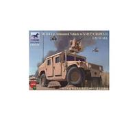 Maquette Véhicule Militaire : M1114 Up-Armoured Vehicle w/XM153 CROWS II Bronco Models G