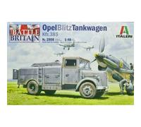 Maquette Véhicule Militaire : Opel Blitz Citerne Aérodrome Coloris Unique-Italeri Multicolore