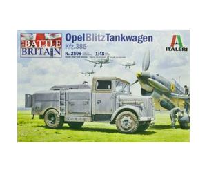 Maquette Véhicule Militaire : Opel Blitz Citerne Aérodrome Coloris Unique-Italeri Multicolore
