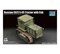 Maquette Véhicule Militaire : Russian Chtz S-65 Tractor With Cab
