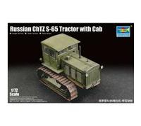 Maquette véhicule militaire : Russian ChTZ S-65 Tractor with Cab Trumpeter G