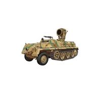 Maquette Véhicule Militaire : Semi-chenillé allemand sWS Projecteur de recherche infrarouge UHU Bronco Models G