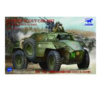Maquette Véhicule Militaire : Voiture De Reconnaissance Humber Mk.I W/Twin K-Gun-Bronco Models