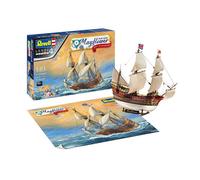 Revell 05684 - Coffret Cadeau Maquette à Construire du Bateau Mayflower - 400ème Anniversaire, échelle 1/83