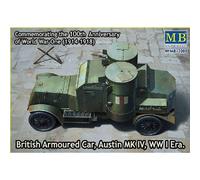 Austin Mk.iv British Armored Car,1914-18 - 1:72e - Master Box Ltd.