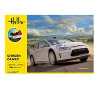 Maquette voiture - HELLER - Citroën C4 WRC - 63 pièces - 1:24 - Montage soi-même