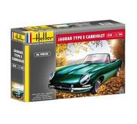 Maquette Voiture : Jaguar type E 3L8 OTS Cabriolet Heller G