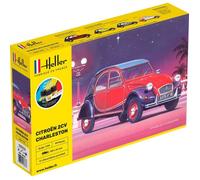 Heller Maquette 56766 - Citroën 2 CV Charleston - Échelle 1/24 - Gris