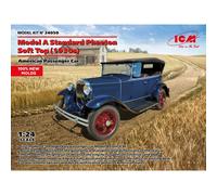 ICM 24050 - 1:24 Modèle A Standard Phaeton Soft Top (1930s), Américain Voiture