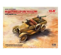 Maquette Voiture Model T 1917 Lcp With Vickers Mg Wwi Anzac Car Icm 35607 1/35è