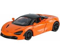 Maquette Voiture pour McLaren 720S Alliage moulé sous Pression l'épour Chelle 1:32 - Kit modèle réduit véhicule Fini élégant Collection Souvenirs(Orange)