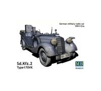 Maquette Voiture Sd.kfz. 2 Type 170vk German Military Radio Car |master Box|3531