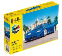 HELLER JOUSTRA Maquette Voiture : Starter Kit : Bugatti EB 110