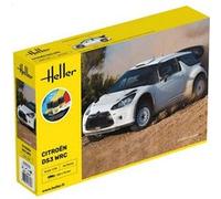 Maquette Voiture : STARTER KIT Citroen DS3 WRC Heller G