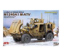 Maquette Voiture U.s Mrap All Terrain Vehicle M1240a1 M-atv |rye Field Model|503