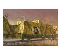 Maquette Wagon Blindé Allemand : Transport De Troupes : Kommandowagen-Trumpeter