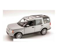 Maquette - WELLY - LAND ROVER DISCOVERY 4 2010 - Argent - Echelle 1:24