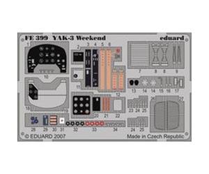 MAQUETTE YAK 3 WEEKEND EDUARD 1/48 FE399 G