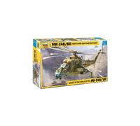 Maquette Zvezda 1/48 Mi-24v/vp, Hélicoptère D'assaut Soviétique Emblématique. Co