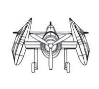 Maquettes Avions : Set De 6 Mini F6f Hellcat (Pre-Peints)-Trumpeter