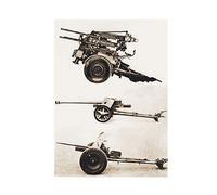 Maquettes Canons Allemands : Pak 37 / Pak 40 / Flakvierling 38 Avec Figurines