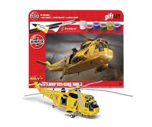Maquettes d'avions suspendues AIRFIX - - A55307B Westland Sea King HAR,3, kit de construction de maquette d'hélicoptère à l'échelle 1:72 pour adultes et enfants de 8 ans et plus
