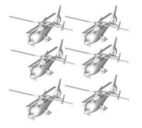 Maquettes Hélicoptères : Set De 6 Hélicoptères Wz-9c Chinois